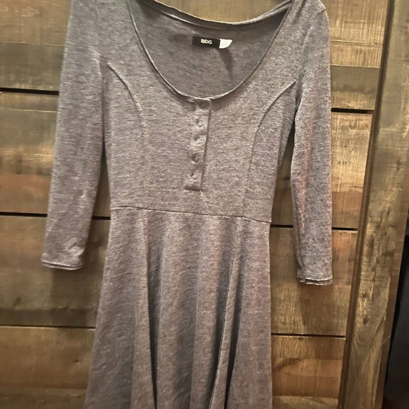 BDG Grey Dress - Picture 4 of 5
